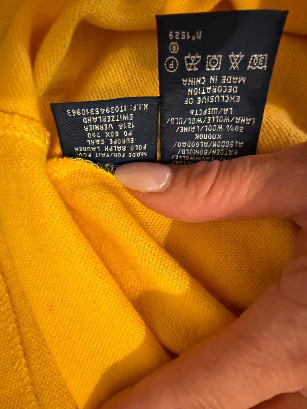 Polo ralph lauren gialla - immagine 4