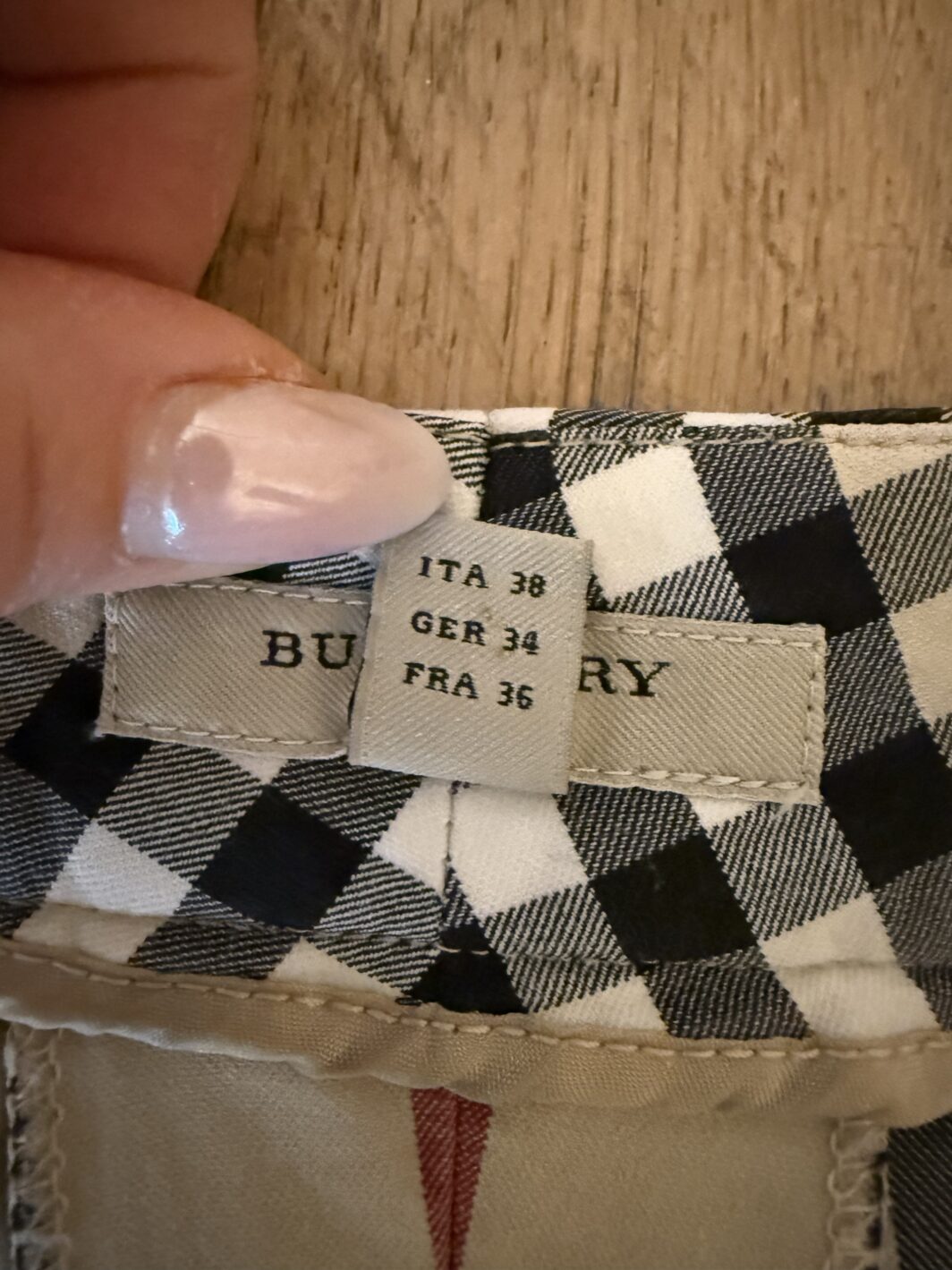 Pantalone Capri Burberry - immagine 5