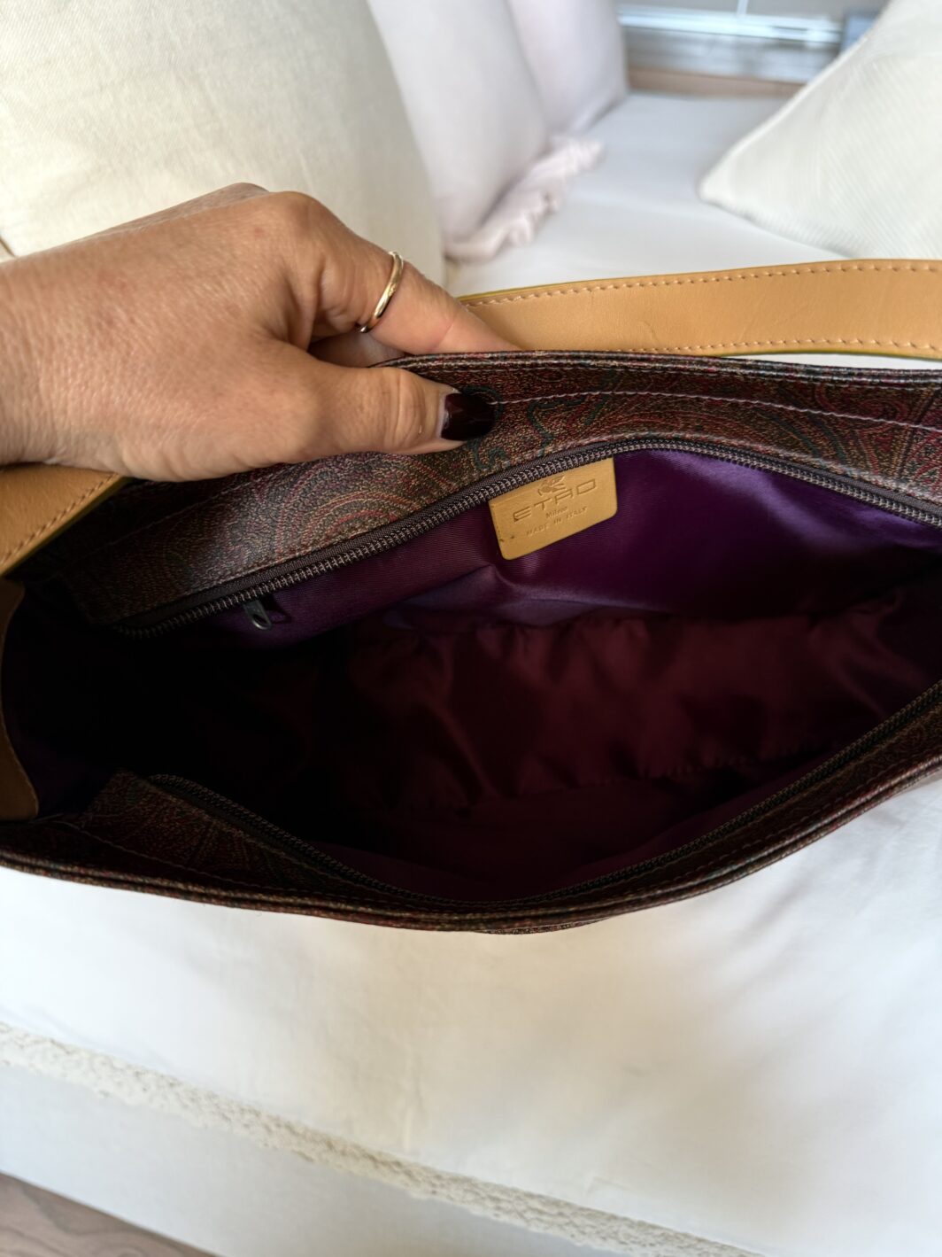 BORSA IN PELLE ETRO - immagine 9