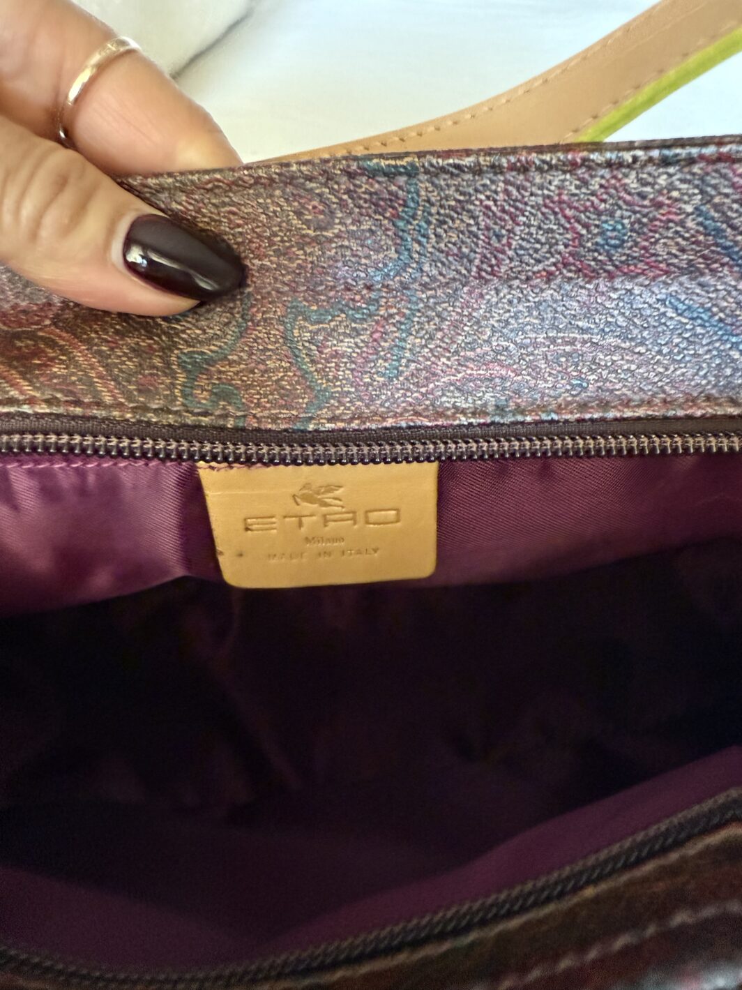 BORSA IN PELLE ETRO - immagine 10